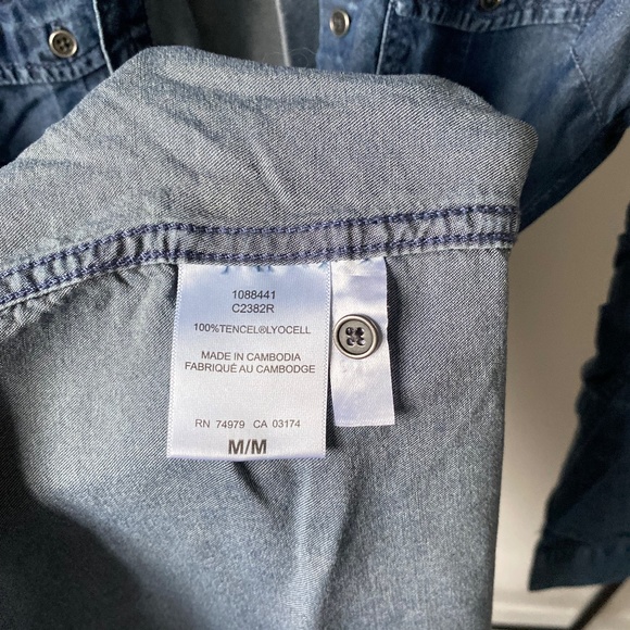 Denim Shirt Dress M - Parasuco - Picture 4 of 4